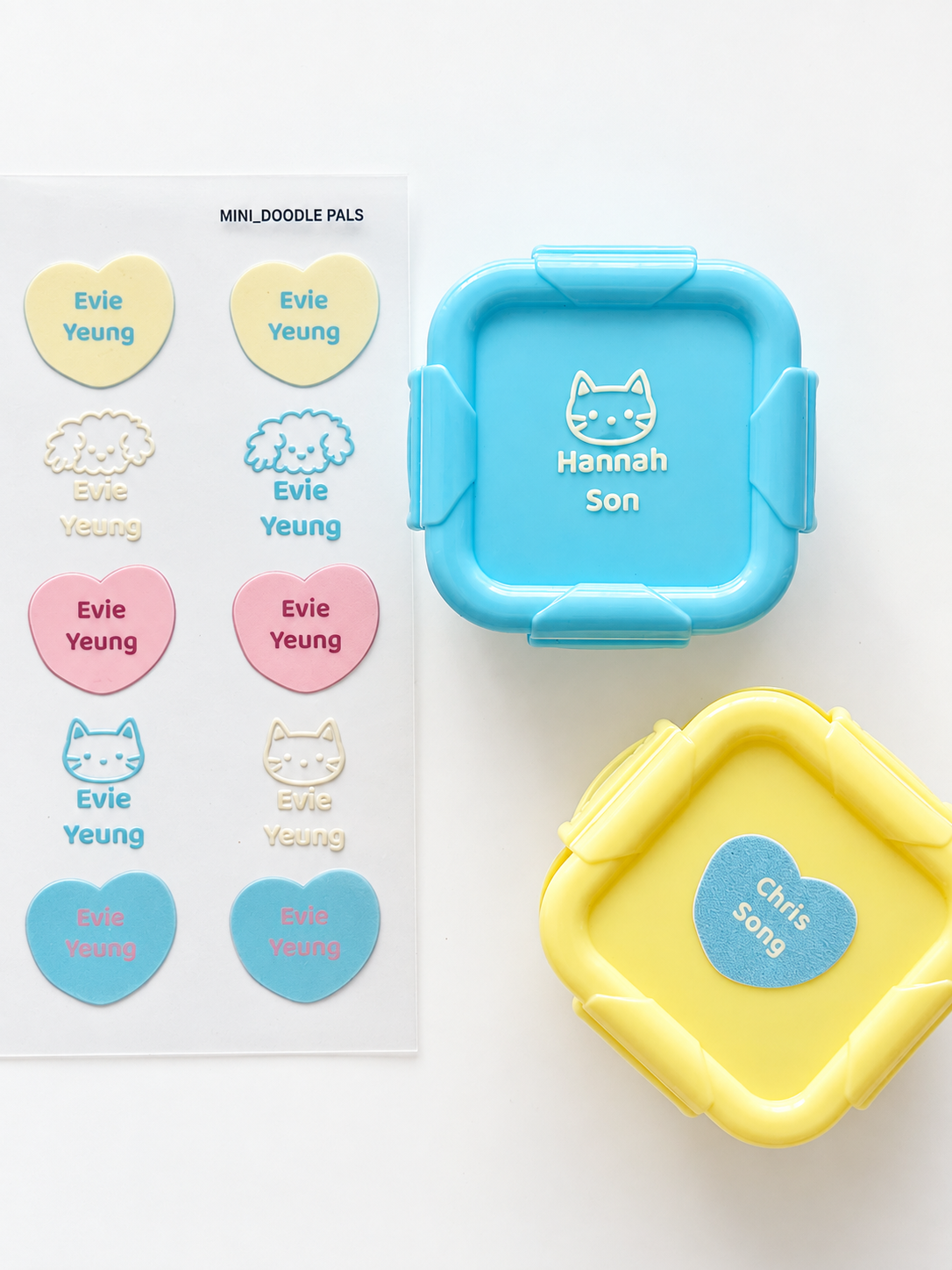 Mini Name Stickers